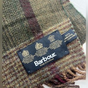 Barbour Scarf - Lambswool made in Scotland